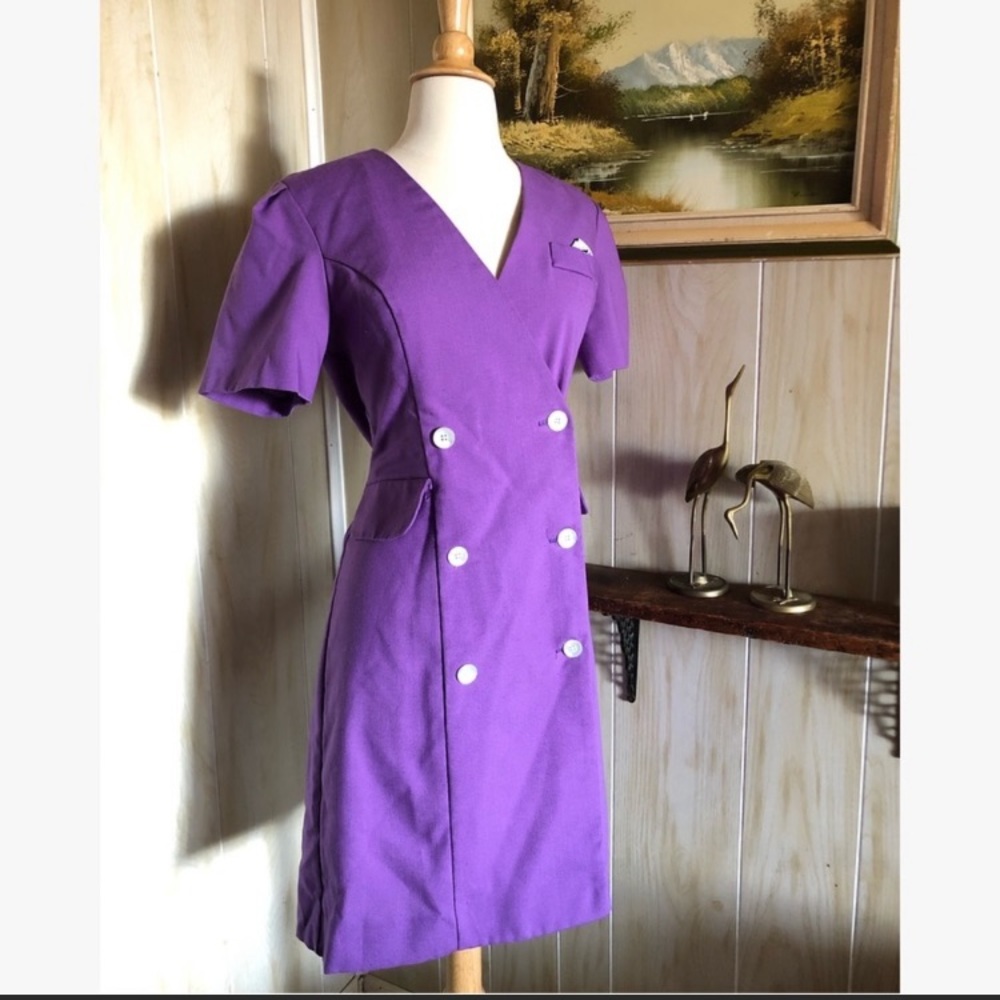 Vintage Purple Dress